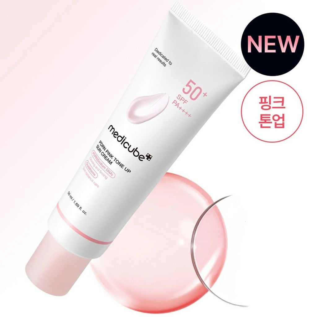 Medicube PDRN Pink Tone up Sun serum